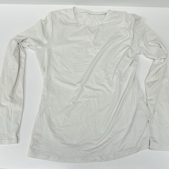 Lands’end Women's Crew Neck Long Sleeve Rash Guard UPF 50 Swim Tee XS - Picture 5 of 6